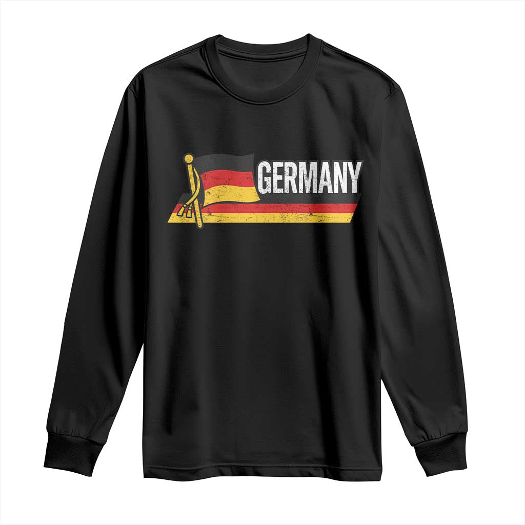 German Heritage Pride Germany Flag Long Sleeve Shirt TS11 Black Print Your Wear
