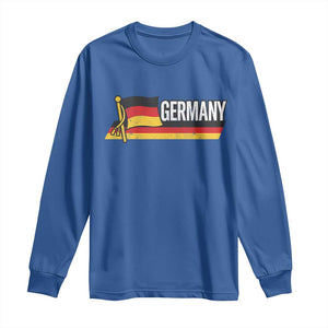German Heritage Pride Germany Flag Long Sleeve Shirt TS11 Royal Blue Print Your Wear