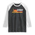 German Heritage Pride Germany Flag Raglan Shirt TS11 Black White Print Your Wear