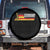 German Heritage Pride Germany Flag Spare Tire Cover TS11 No hole Black Print Your Wear