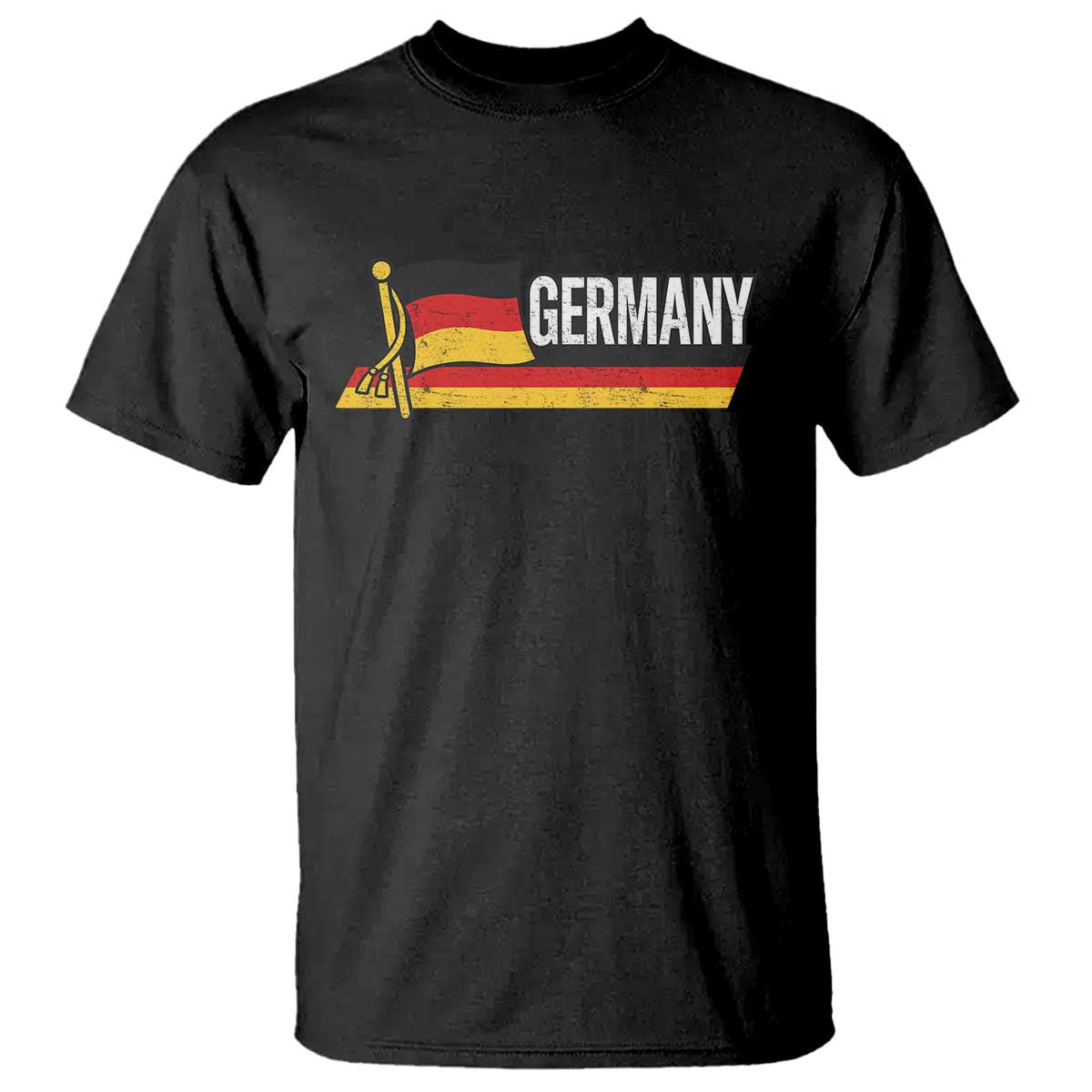 German Heritage Pride Germany Flag T Shirt TS11 Black Print Your Wear