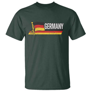 German Heritage Pride Germany Flag T Shirt TS11 Dark Forest Green Print Your Wear