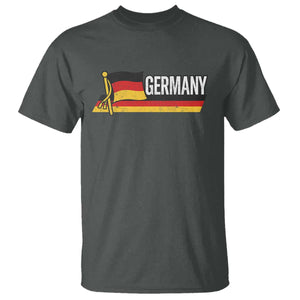 German Heritage Pride Germany Flag T Shirt TS11 Dark Heather Print Your Wear
