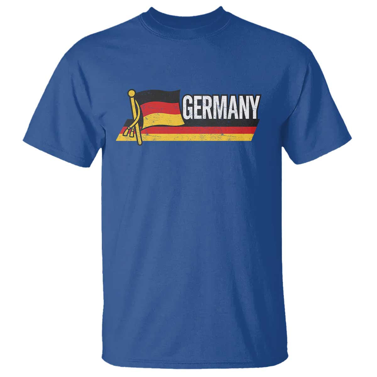 German Heritage Pride Germany Flag T Shirt TS11 Royal Blue Print Your Wear