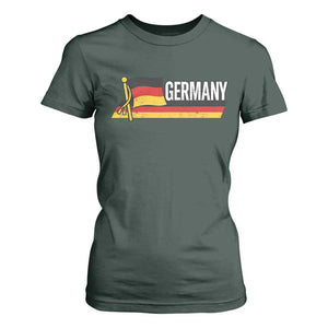 German Heritage Pride Germany Flag T Shirt For Women TS11 Dark Forest Green Print Your Wear