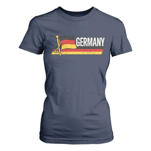 German Heritage Pride Germany Flag T Shirt For Women TS11 Navy Print Your Wear