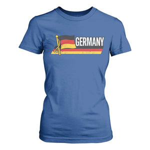 German Heritage Pride Germany Flag T Shirt For Women TS11 Royal Blue Print Your Wear