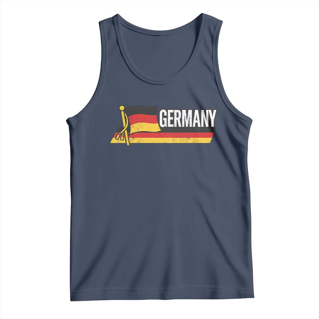 German Heritage Pride Germany Flag Tank Top TS11 Navy Print Your Wear