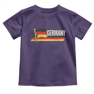 German Heritage Pride Germany Flag Toddler T Shirt TS11 Purple Print Your Wear