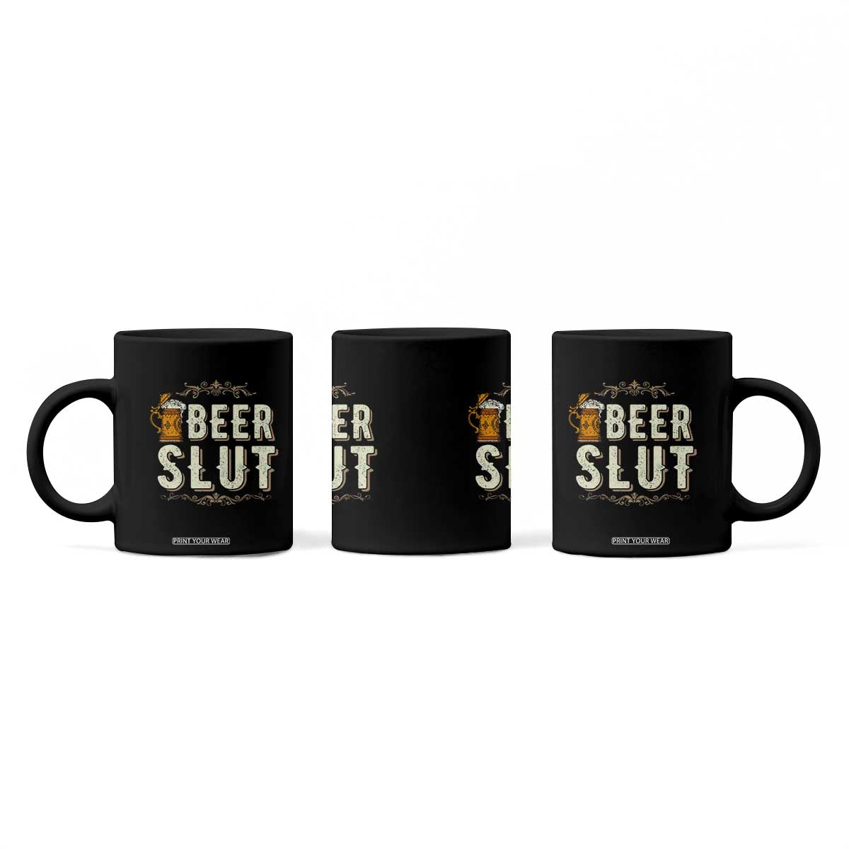 Funny Oktoberfest Beer Slut Coffee Mug German Beer Stein Drinking Lover TS11 Print Your Wear