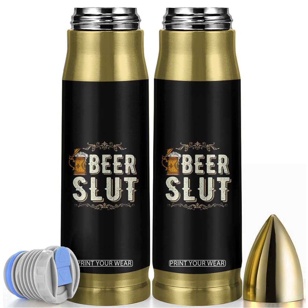 Funny Oktoberfest Beer Slut Bullet Tumbler German Beer Stein Drinking Lover TS11 Black Print Your Wear