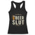 Funny Oktoberfest Beer Slut Racerback Tank Top German Beer Stein Drinking Lover TS11 Black Print Your Wear