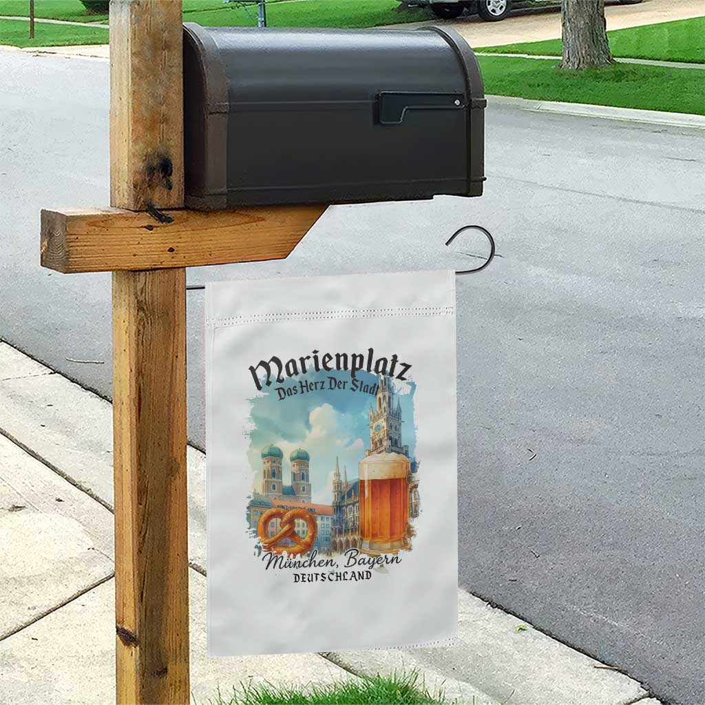 Bavarian Festival Munich Oktoberfest Garden Flag Das Herz Der Stadt Beer Pretzel TS11 Print Your Wear