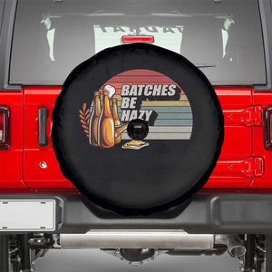 Funny Batches Be Hazy Spare Tire Cover Vintage Craft Beer Brewing TS11 Black Print Your Wear