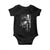 Duck Hunting Dog Back Lab Vintage American Flag Baby Onesie TS11 Black Print Your Wear