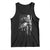 Duck Hunting Dog Back Lab Vintage American Flag Tank Top TS11 Black Print Your Wear