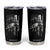 Duck Hunting Dog Back Lab Vintage American Flag Tumbler Cup TS11 Black Print Your Wear