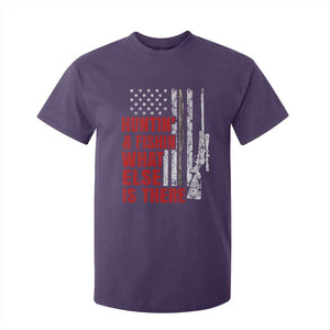 Hunting And Fishing What Else Is There T Shirt For Kid Vintage American Flag TS11 Purple Print Your Wear