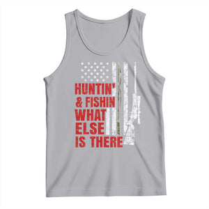 Hunting And Fishing What Else Is There Tank Top Vintage American Flag TS11 Athletic Heather Print Your Wear