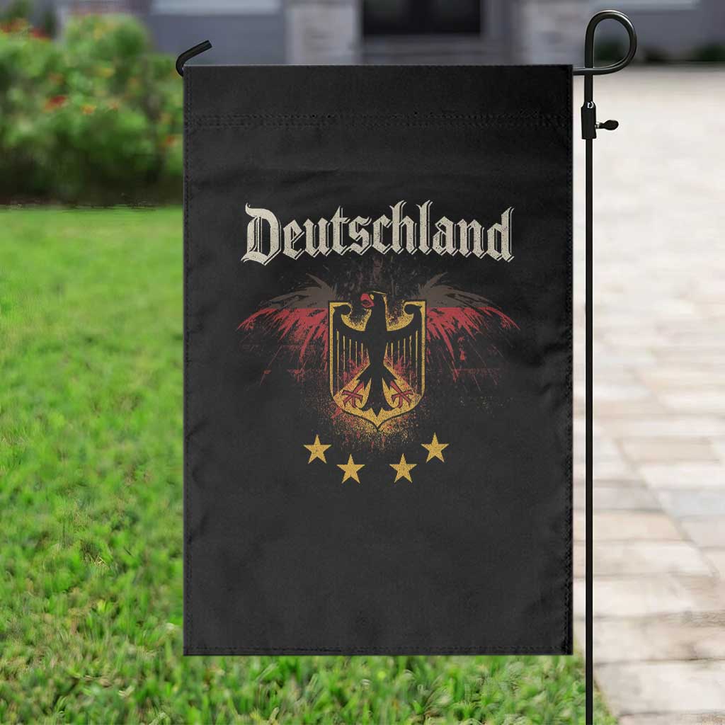 Deutschland German Heritage Pride Garden Flag Bundesadler Coat of Arms Star TS11 Print Your Wear
