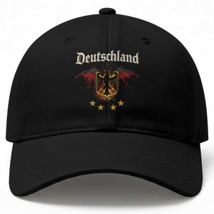 Deutschland German Heritage Pride Baseball Cap Bundesadler Coat of Arms Star TS11 Print Your Wear