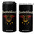 Deutschland German Heritage Pride 4 in 1 Can Cooler Tumbler Bundesadler Coat of Arms Star TS11 One Size: 16 oz Black Print Your Wear