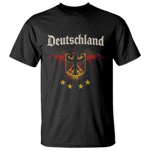 Deutschland German Heritage Pride T Shirt Bundesadler Coat of Arms Star TS11 Black Print Your Wear