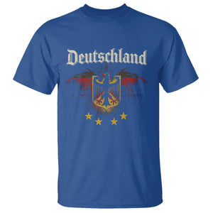 Deutschland German Heritage Pride T Shirt Bundesadler Coat of Arms Star TS11 Royal Blue Print Your Wear