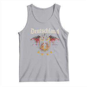 Deutschland German Heritage Pride Tank Top Bundesadler Coat of Arms Star TS11 Athletic Heather Print Your Wear