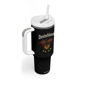 Deutschland German Heritage Pride Tumbler With Handle Bundesadler Coat of Arms Star TS11 Print Your Wear