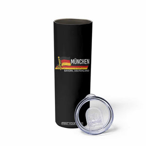 Munchen Bayern German Heritage Pride Germany Flag Skinny Tumbler TS11 Print Your Wear
