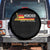 Munchen Bayern German Heritage Pride Germany Flag Spare Tire Cover TS11 No hole Black Print Your Wear