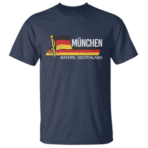 Munchen Bayern German Heritage Pride Germany Flag T Shirt TS11 Navy Print Your Wear