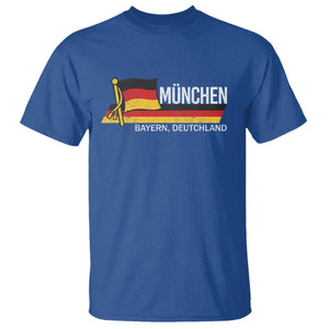 Munchen Bayern German Heritage Pride Germany Flag T Shirt TS11 Royal Blue Print Your Wear