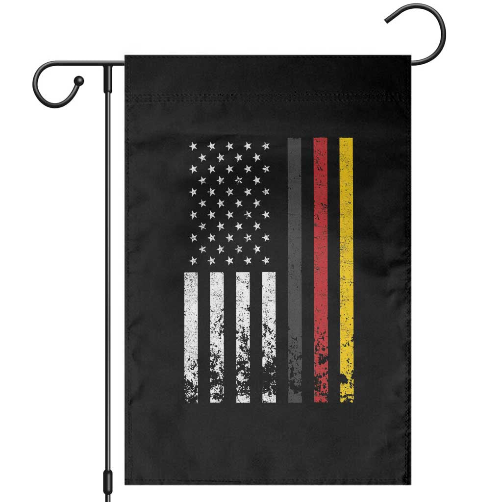 Patriotic Vintage German American Flag Garden Flag Germany Heritage Pride TS11 Black Print Your Wear