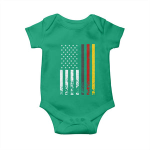 Patriotic Vintage German American Flag Baby Onesie Germany Heritage Pride TS11 Irish Green Print Your Wear