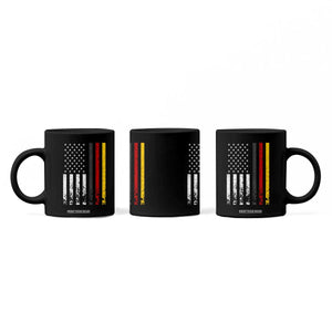 Patriotic Vintage German American Flag Coffee Mug Germany Heritage Pride TS11 Print Your Wear