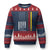 Patriotic Vintage German American Flag Ugly Christmas Sweater Germany Heritage Pride - Print Your Wear