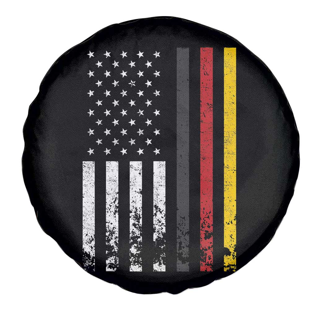 Patriotic Vintage German American Flag Spare Tire Cover Germany Heritage Pride TS11 Print Your Wear