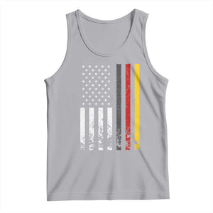 Patriotic Vintage German American Flag Tank Top Germany Heritage Pride TS11 Athletic Heather Print Your Wear