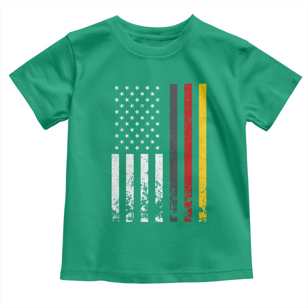 Patriotic Vintage German American Flag Toddler T Shirt Germany Heritage Pride TS11 Irish Green Print Your Wear