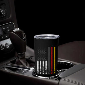 Patriotic Vintage German American Flag Tumbler Cup Germany Heritage Pride TS11 Print Your Wear