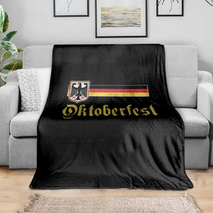 Oktoberfest German Drinking Festival Throw Blanket Bundesadler Coat of Arms TS11 Print Your Wear