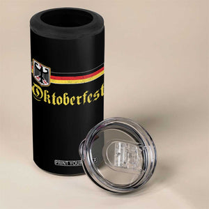 Oktoberfest German Drinking Festival 4 in 1 Can Cooler Tumbler Bundesadler Coat of Arms TS11 Print Your Wear