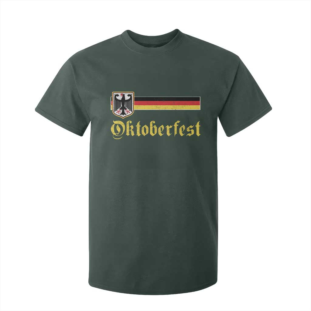 Oktoberfest German Drinking Festival T Shirt For Kid Bundesadler Coat of Arms TS11 Dark Forest Green Print Your Wear