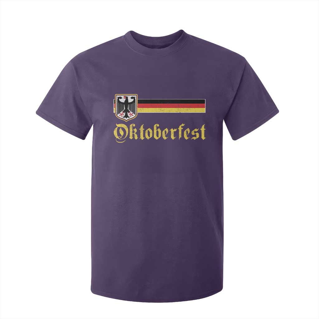 Oktoberfest German Drinking Festival T Shirt For Kid Bundesadler Coat of Arms TS11 Purple Print Your Wear