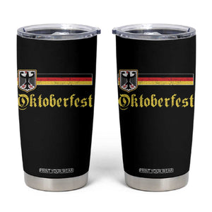 Oktoberfest German Drinking Festival Tumbler Cup Bundesadler Coat of Arms TS11 Black Print Your Wear