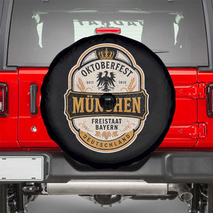 Oktoberfest Munchen Deutschland German Beer Festival Spare Tire Cover Freistaat Bayern Heraldic Eagle