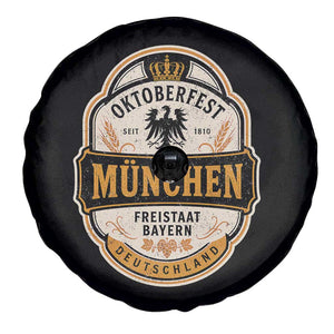 Oktoberfest Munchen Deutschland German Beer Festival Spare Tire Cover Freistaat Bayern Heraldic Eagle