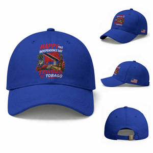 Trinidad And Tobago Independence Day Baseball Cap Trinidadian Heritage Steelpan Scarlet Ibis